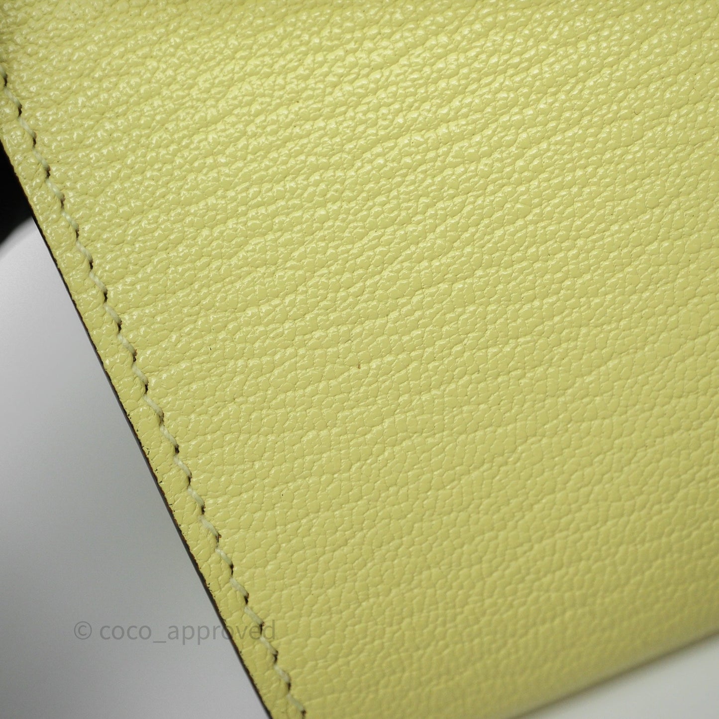 Hermès Kelly To Go Wallet Jaune Bourgeon R9 Chevre Mysore Palladium Hardware