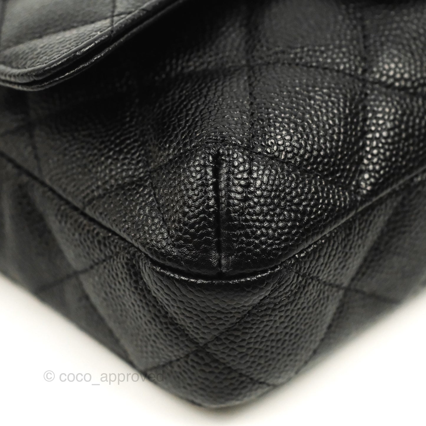 Chanel Foldable Tote Bag Clutch With Chain Black Multicolor Gold Hardware