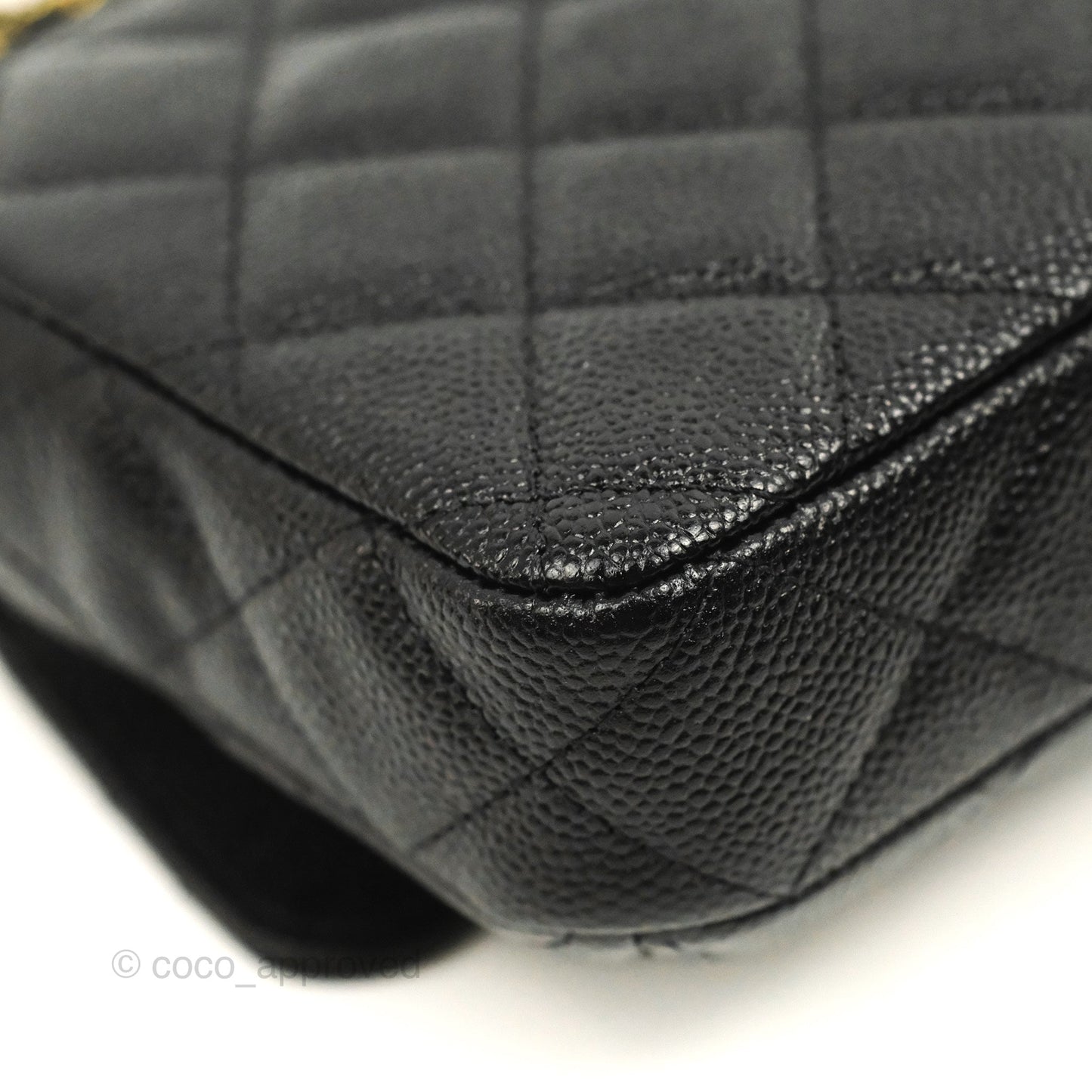 Chanel Foldable Tote Bag Clutch With Chain Black Multicolor Gold Hardware