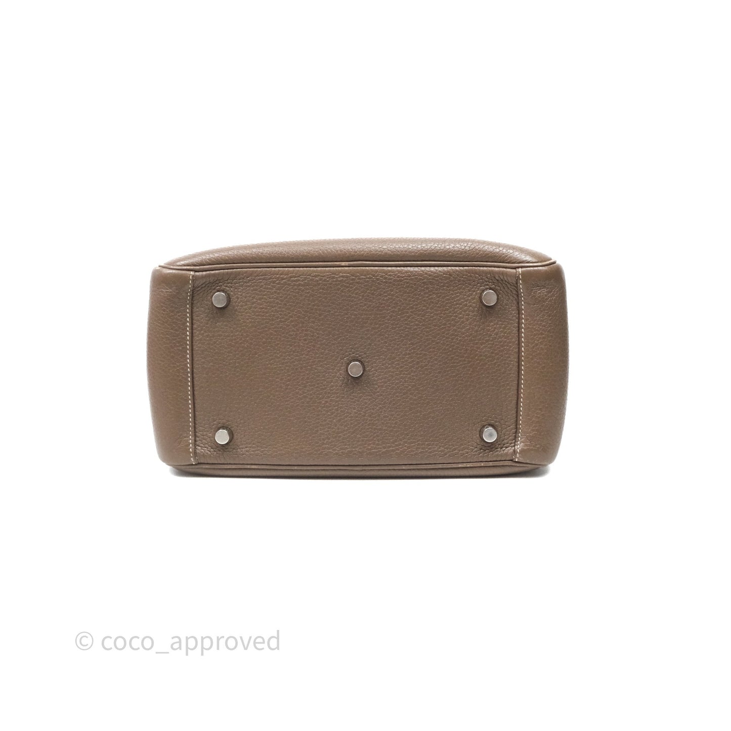 Hermès Lindy 26 Etoupe 18 Clemence Palladium Hardware