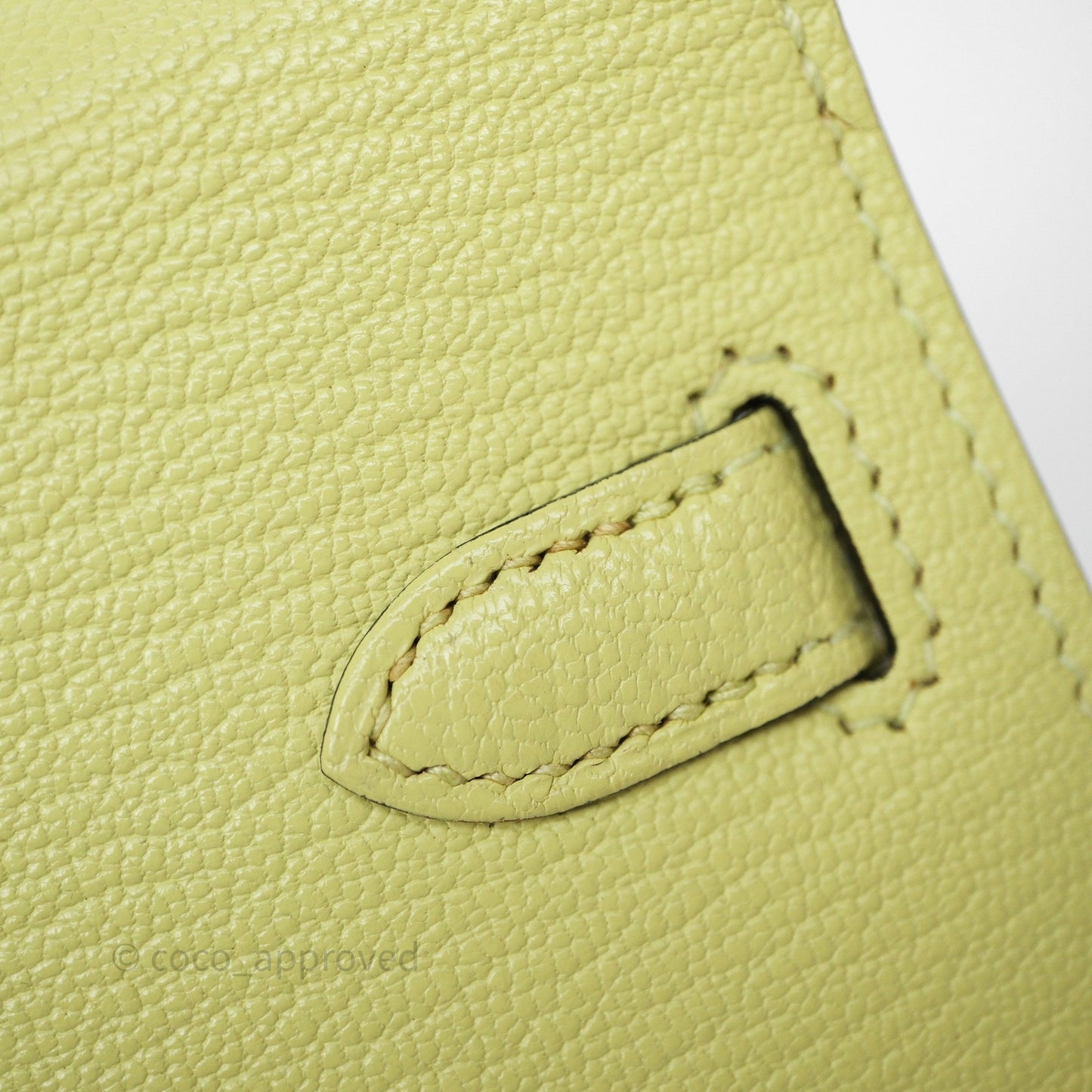 Hermès Kelly To Go Wallet Jaune Bourgeon R9 Chevre Mysore Palladium Hardware
