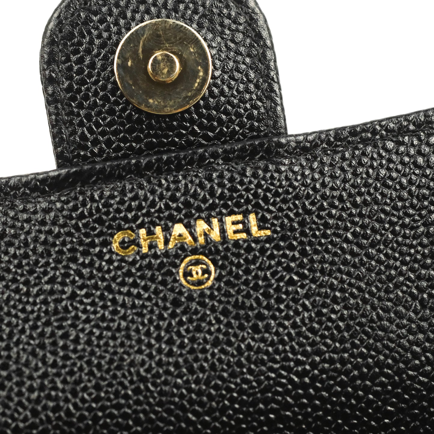 Chanel Foldable Tote Bag Clutch With Chain Black Multicolor Gold Hardware