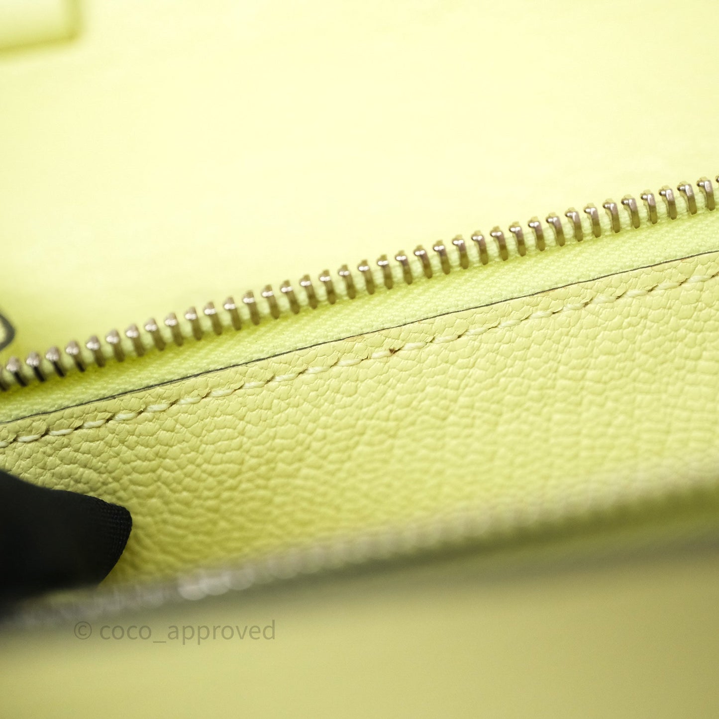 Hermès Kelly To Go Wallet Jaune Bourgeon R9 Chevre Mysore Palladium Hardware