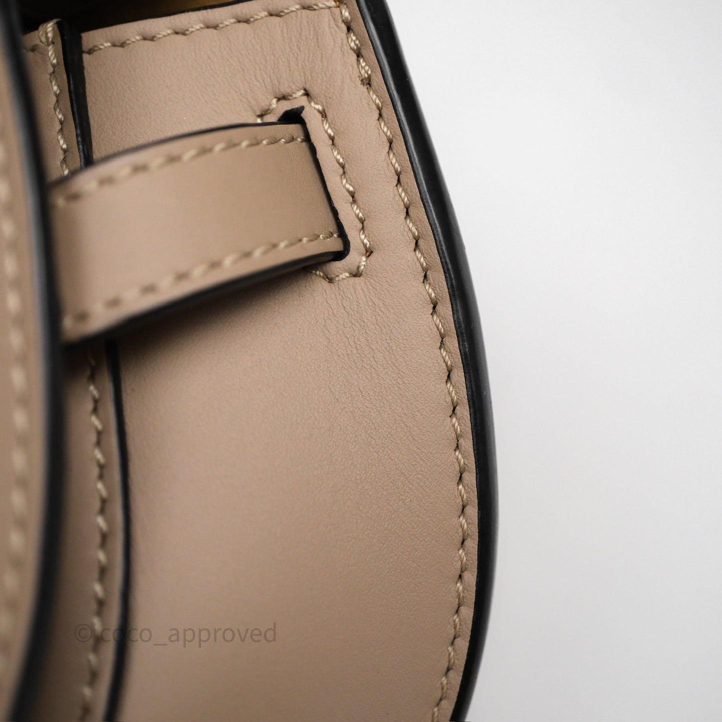 Loewe Mini Gate Dual Bag Beige Sand Soft Calfskin Jacquard Strap