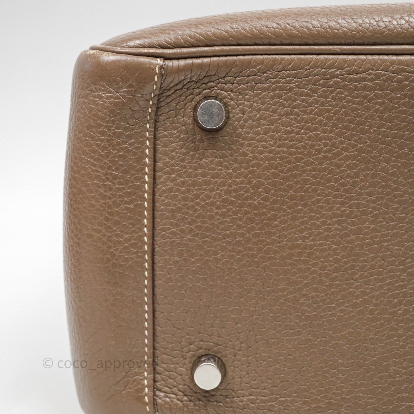 Hermès Lindy 26 Etoupe 18 Clemence Palladium Hardware