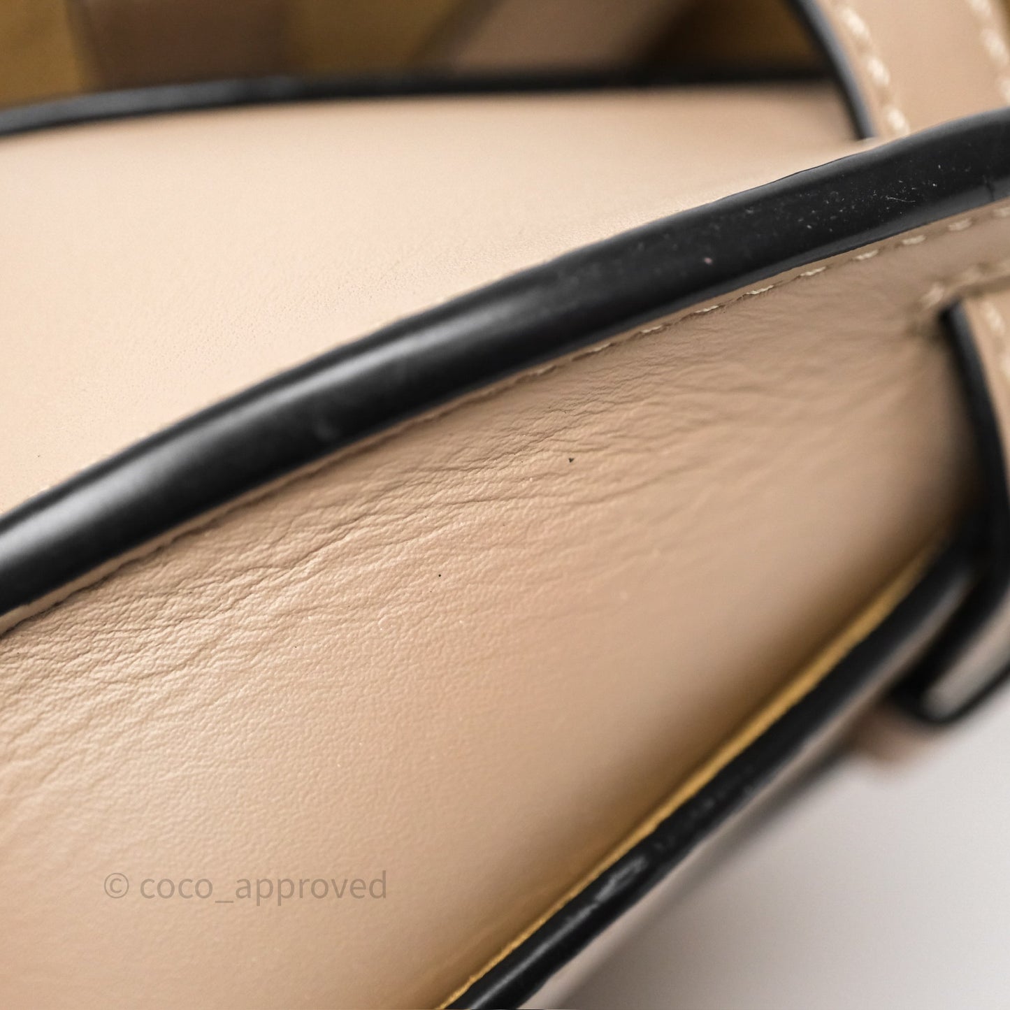 Loewe Mini Gate Dual Bag Beige Sand Soft Calfskin Jacquard Strap