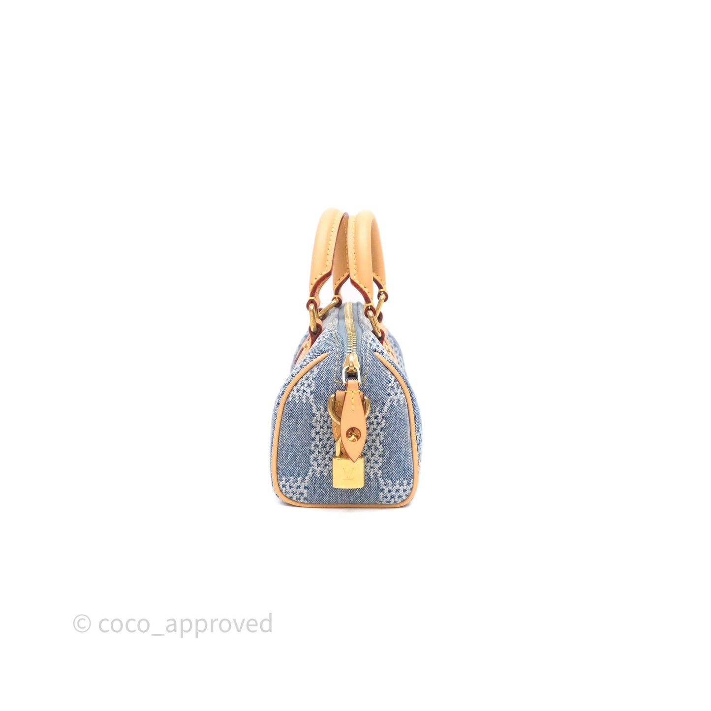 Louis Vuitton Speedy 18 Bandoulière Denim