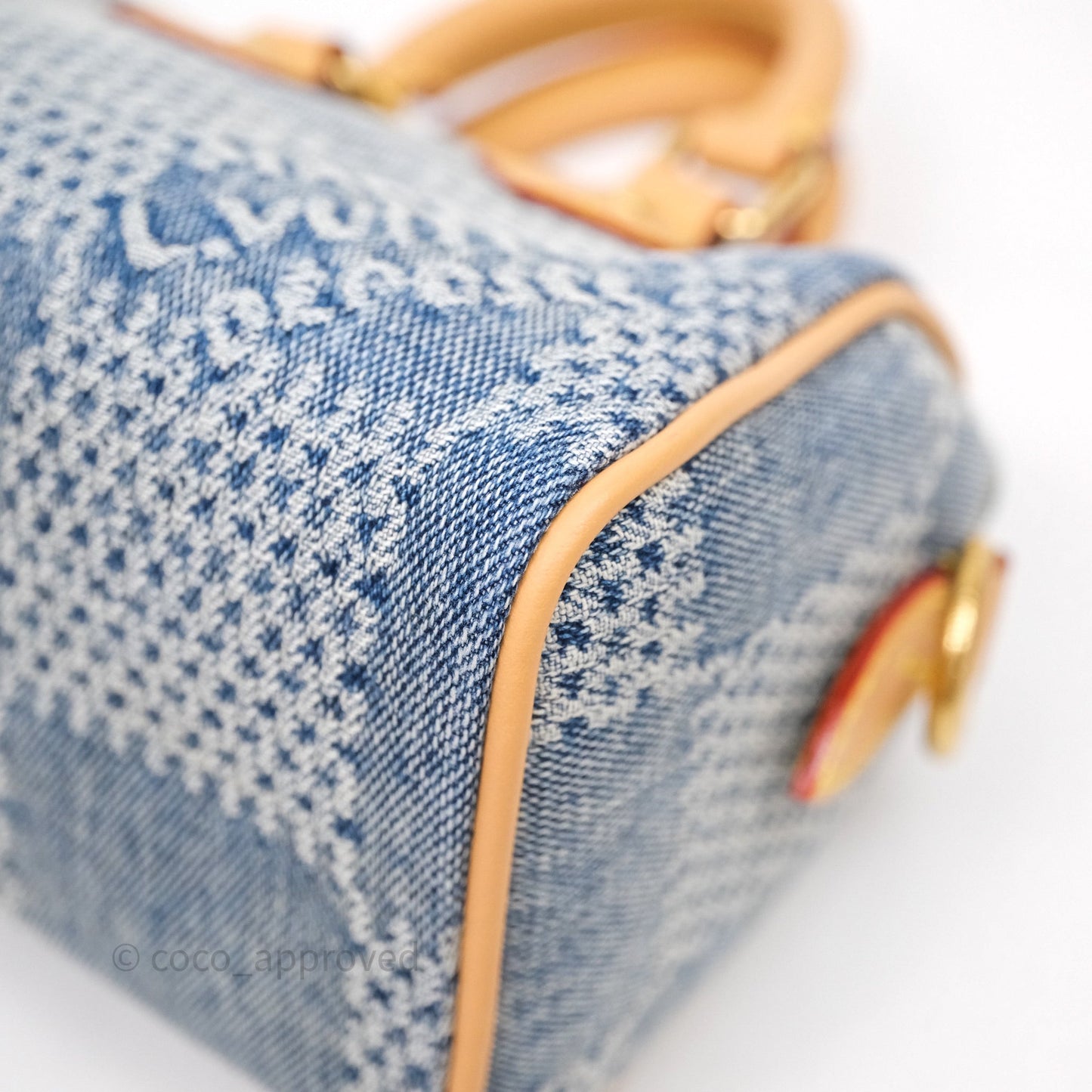 Louis Vuitton Speedy 18 Bandoulière Denim