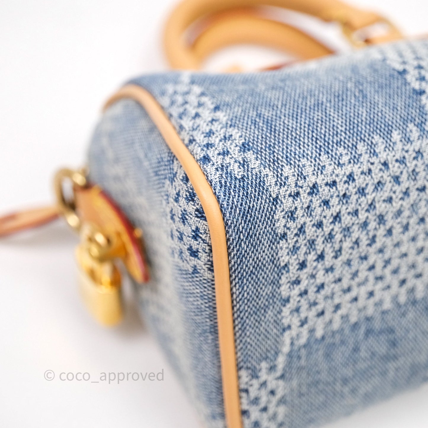 Louis Vuitton Speedy 18 Bandoulière Denim