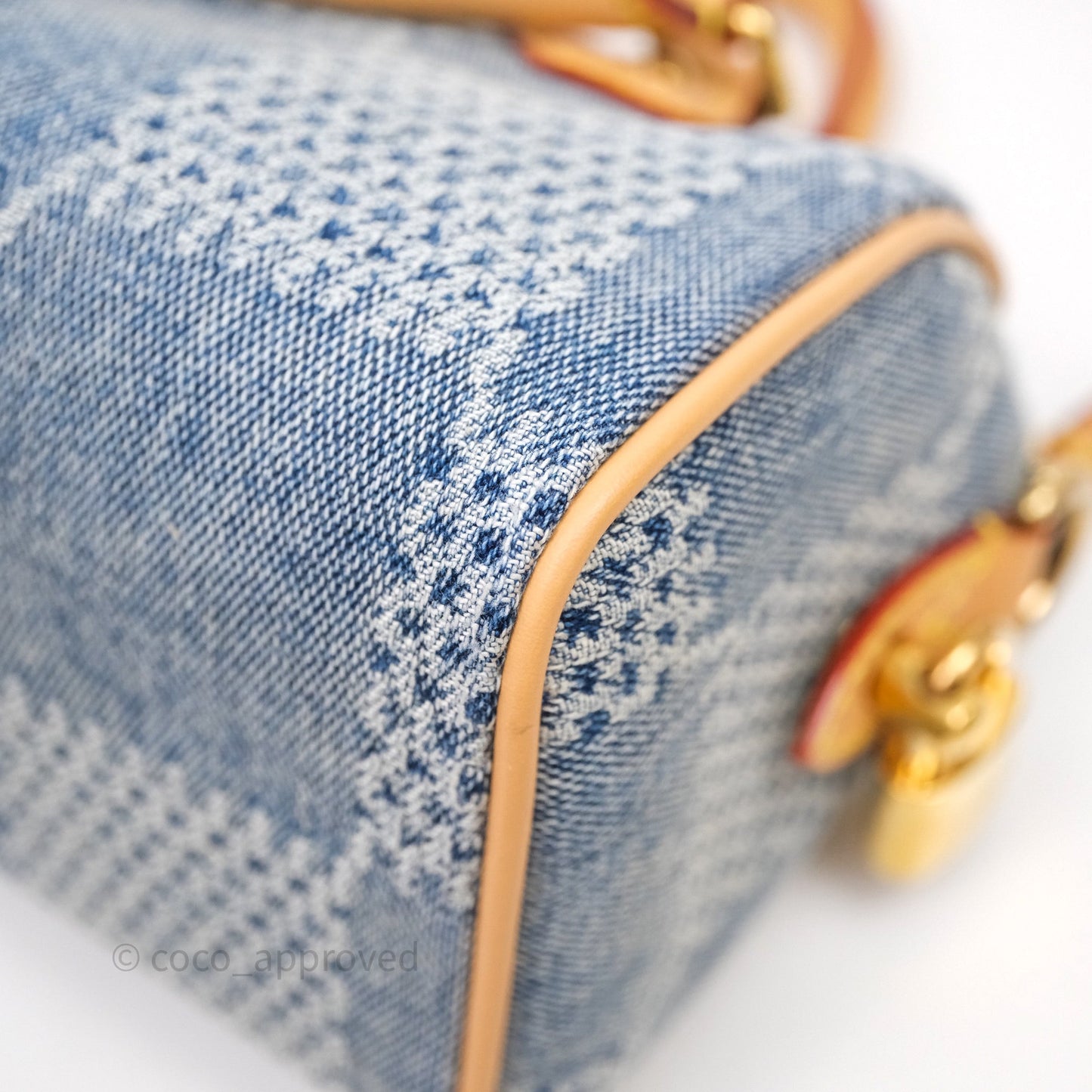Louis Vuitton Speedy 18 Bandoulière Denim