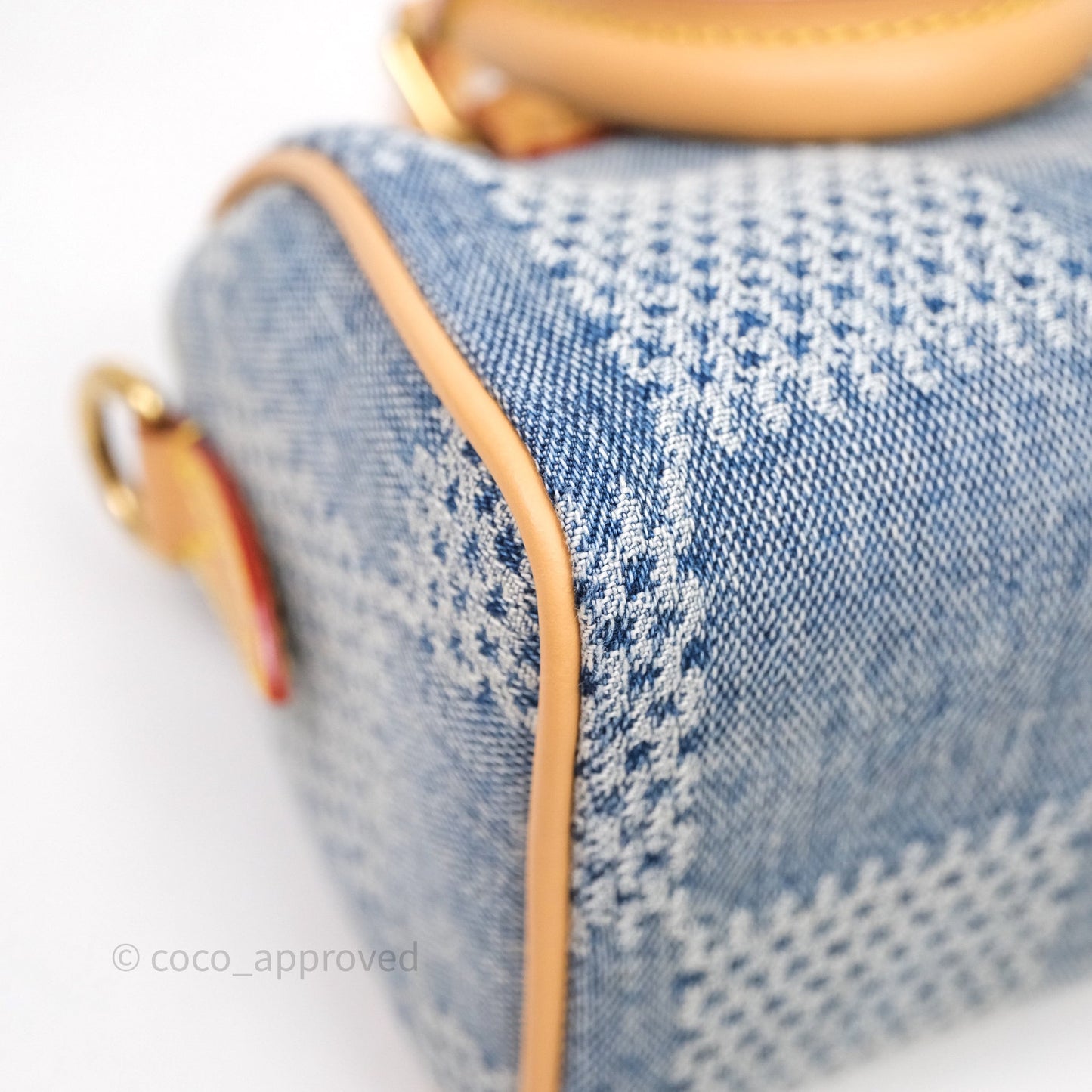 Louis Vuitton Speedy 18 Bandoulière Denim