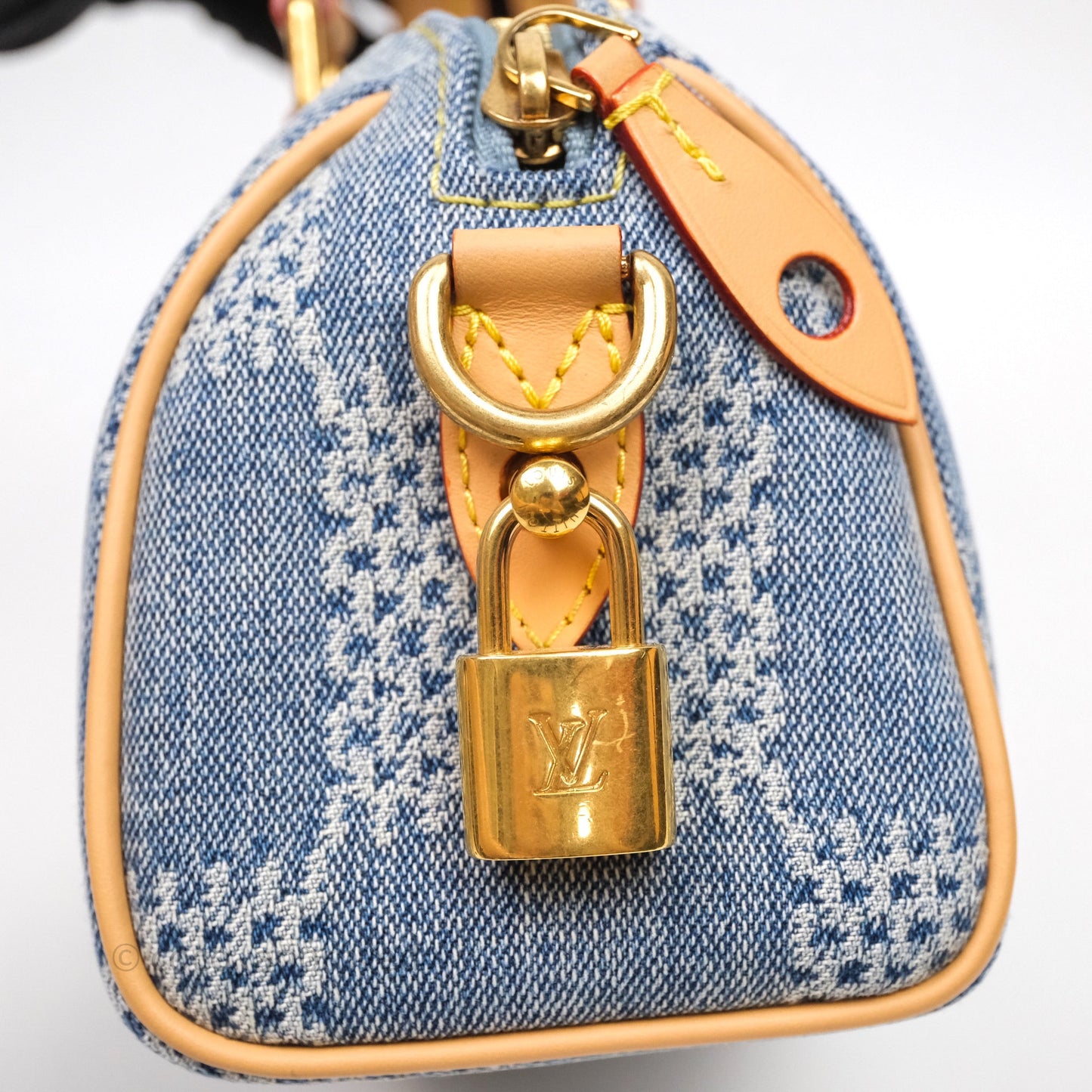 Louis Vuitton Speedy 18 Bandoulière Denim