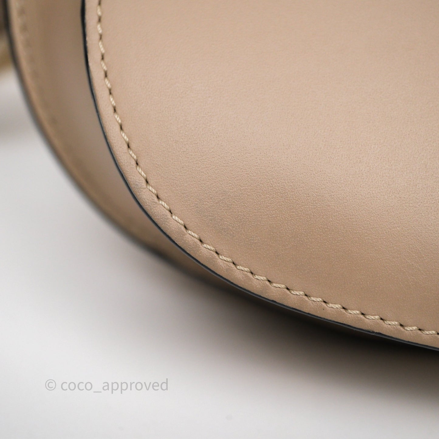 Loewe Mini Gate Dual Bag Beige Sand Soft Calfskin Jacquard Strap