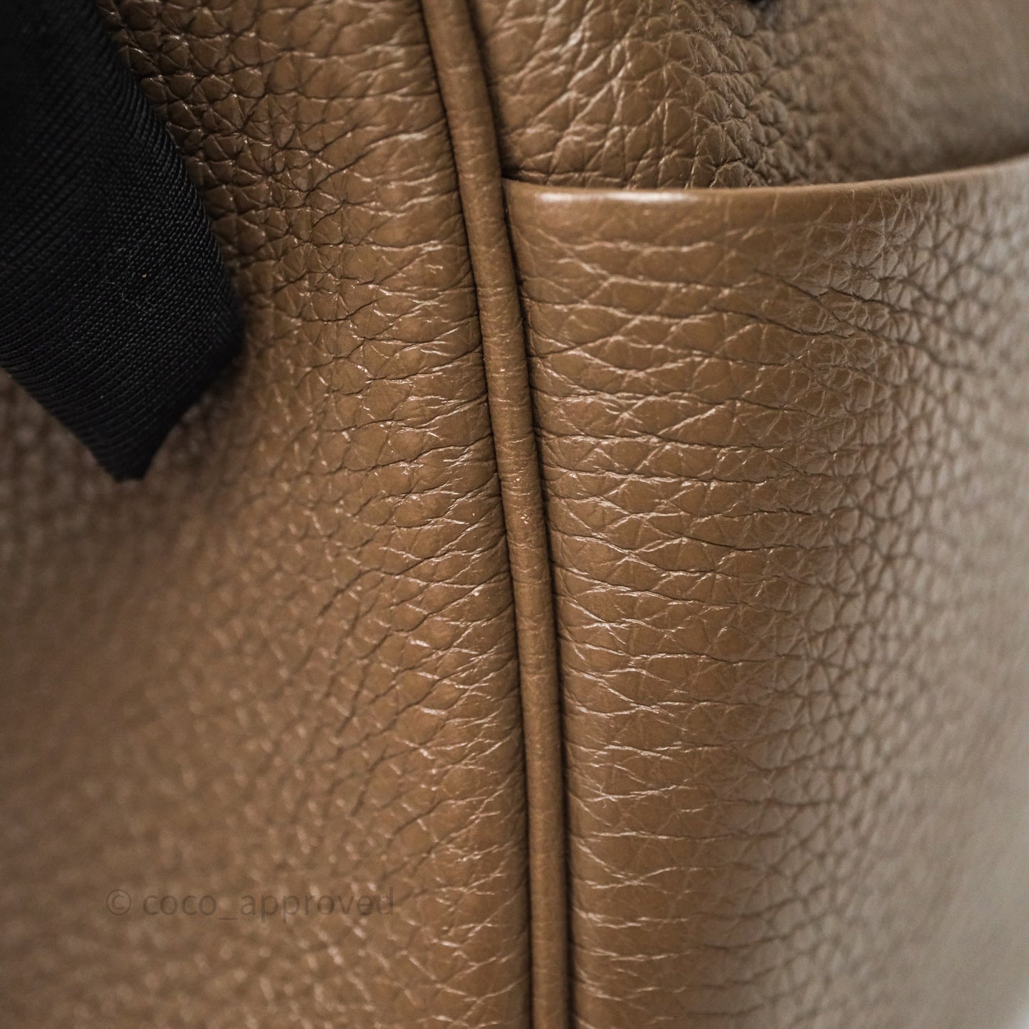 Hermès Lindy 26 Etoupe 18 Clemence Palladium Hardware