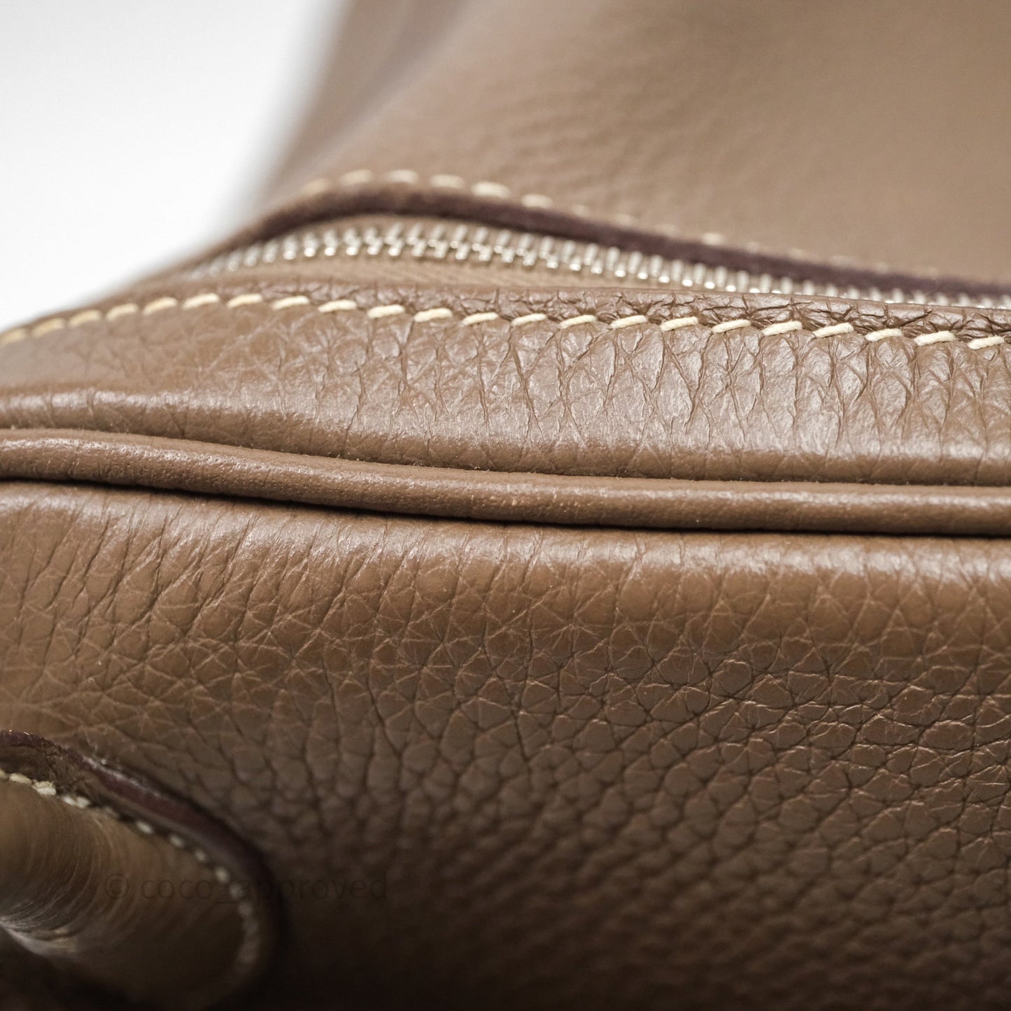 Hermès Lindy 26 Etoupe 18 Clemence Palladium Hardware