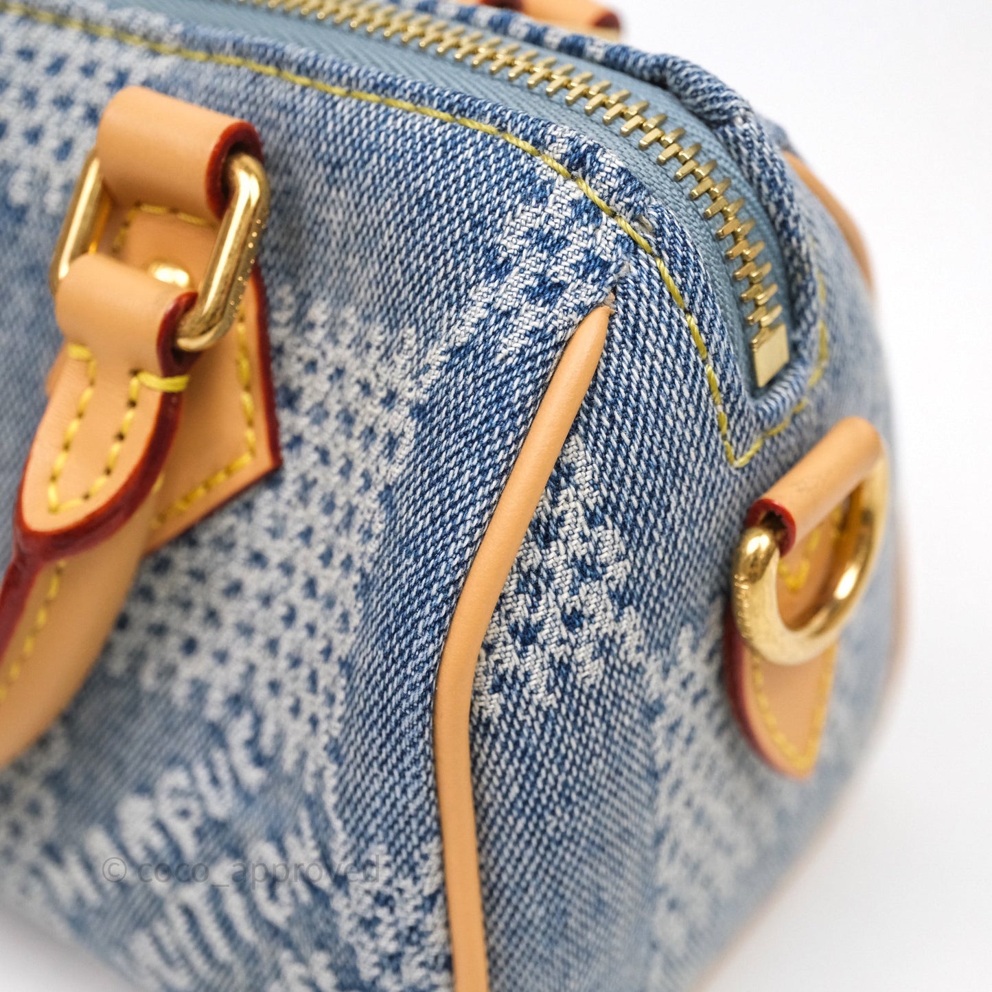 Louis Vuitton Speedy 18 Bandoulière Denim