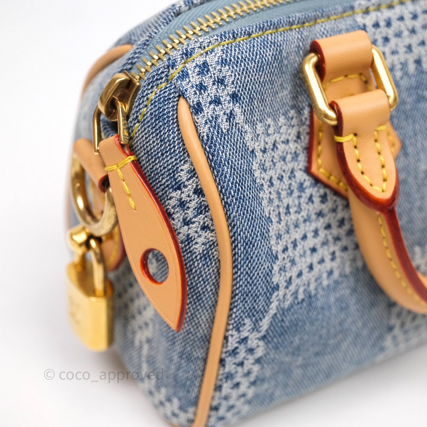 Louis Vuitton Speedy 18 Bandoulière Denim