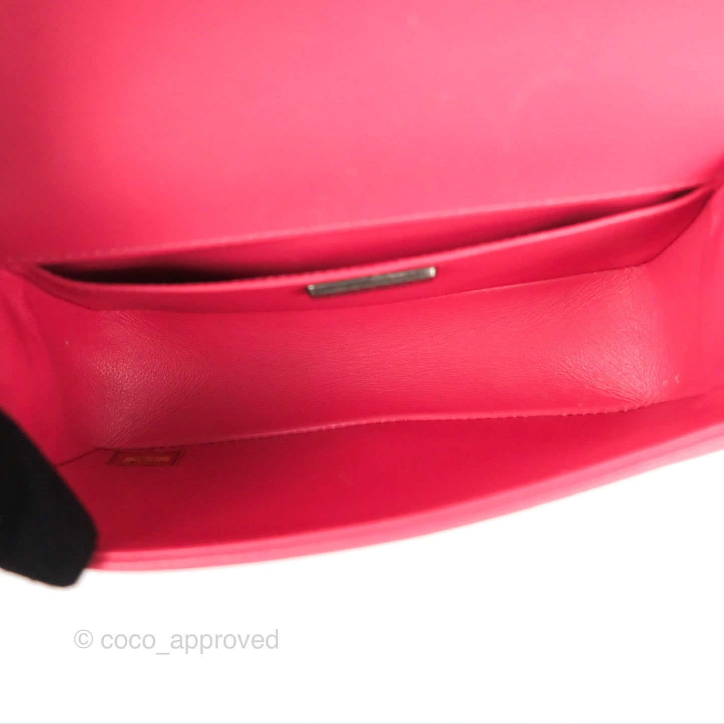Chanel Small Boy Stingray Dark Pink Ruthenium Hardware