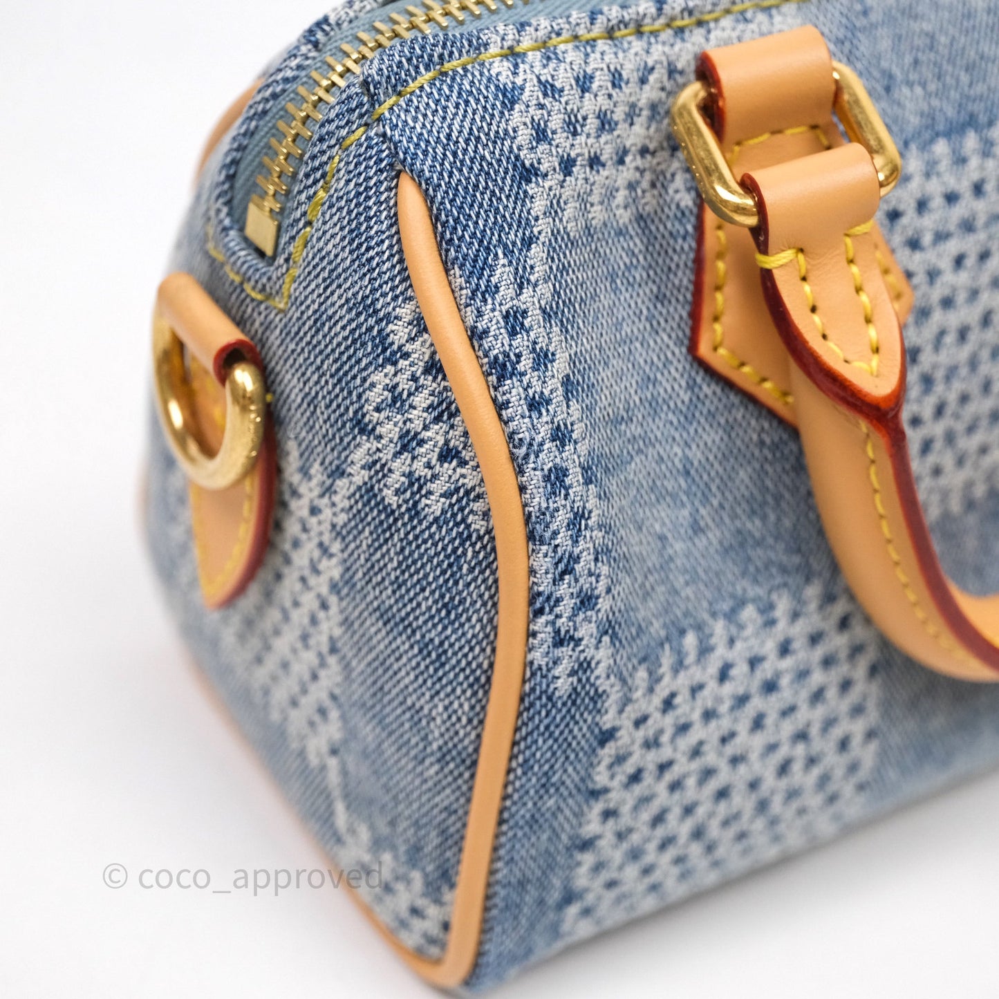 Louis Vuitton Speedy 18 Bandoulière Denim