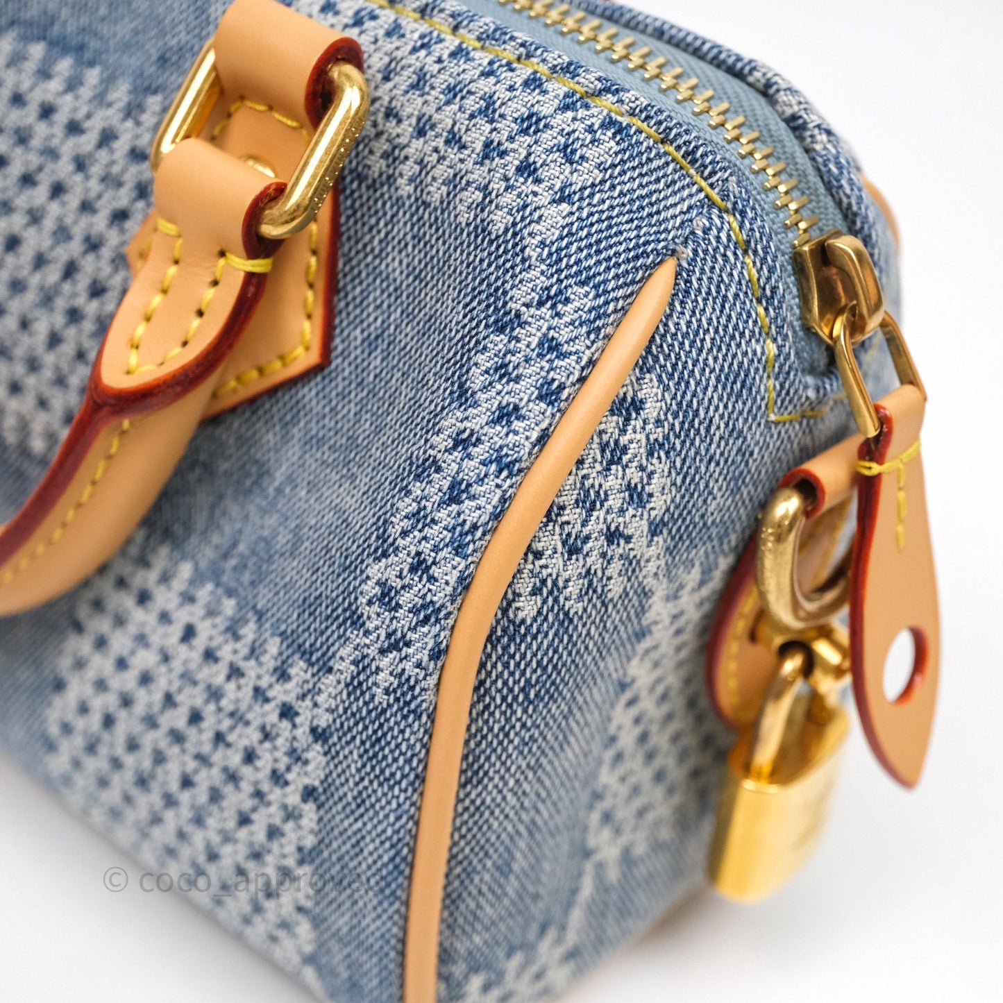 Louis Vuitton Speedy 18 Bandoulière Denim