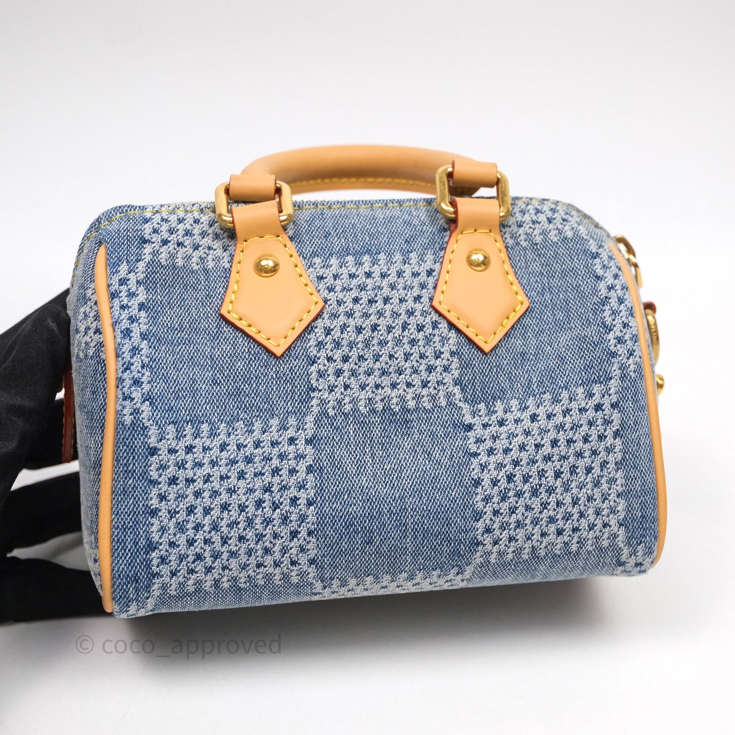 Louis Vuitton Speedy 18 Bandoulière Denim