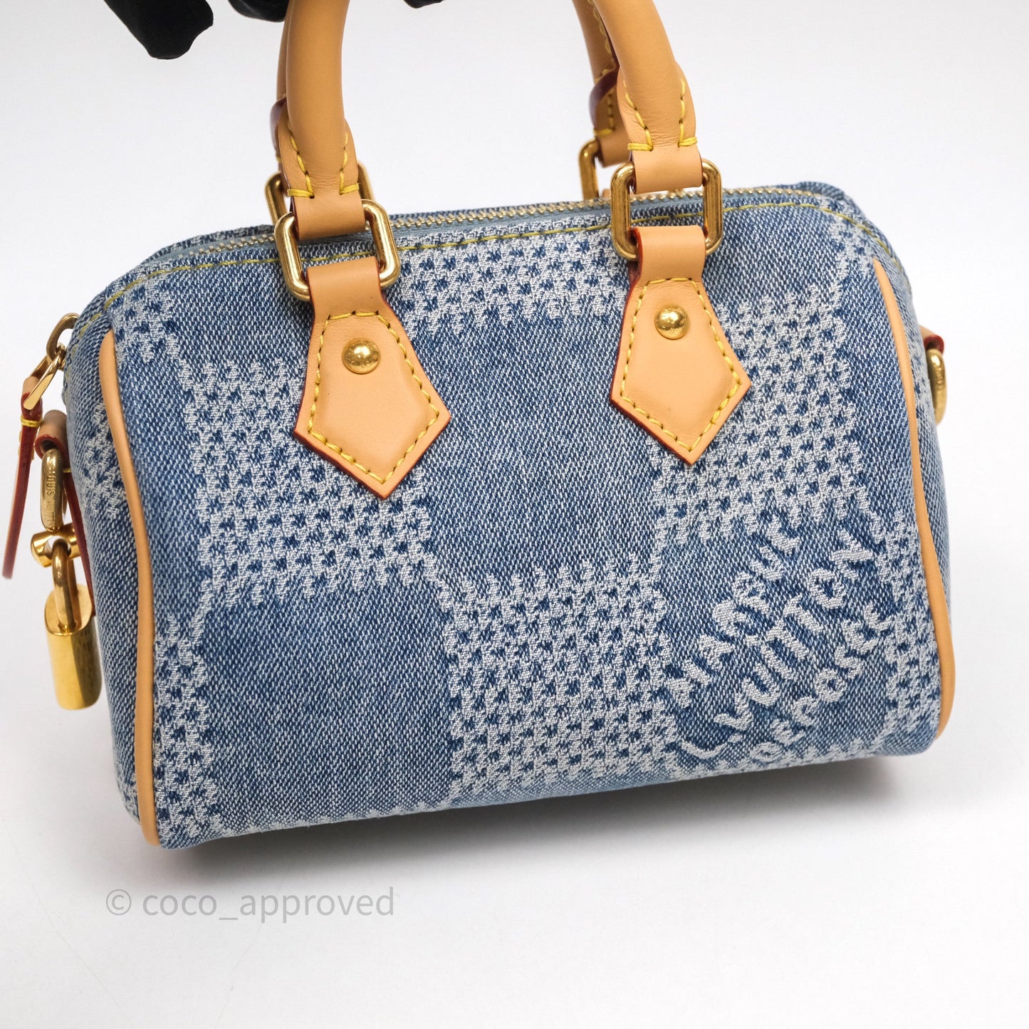 Louis Vuitton Speedy 18 Bandoulière Denim