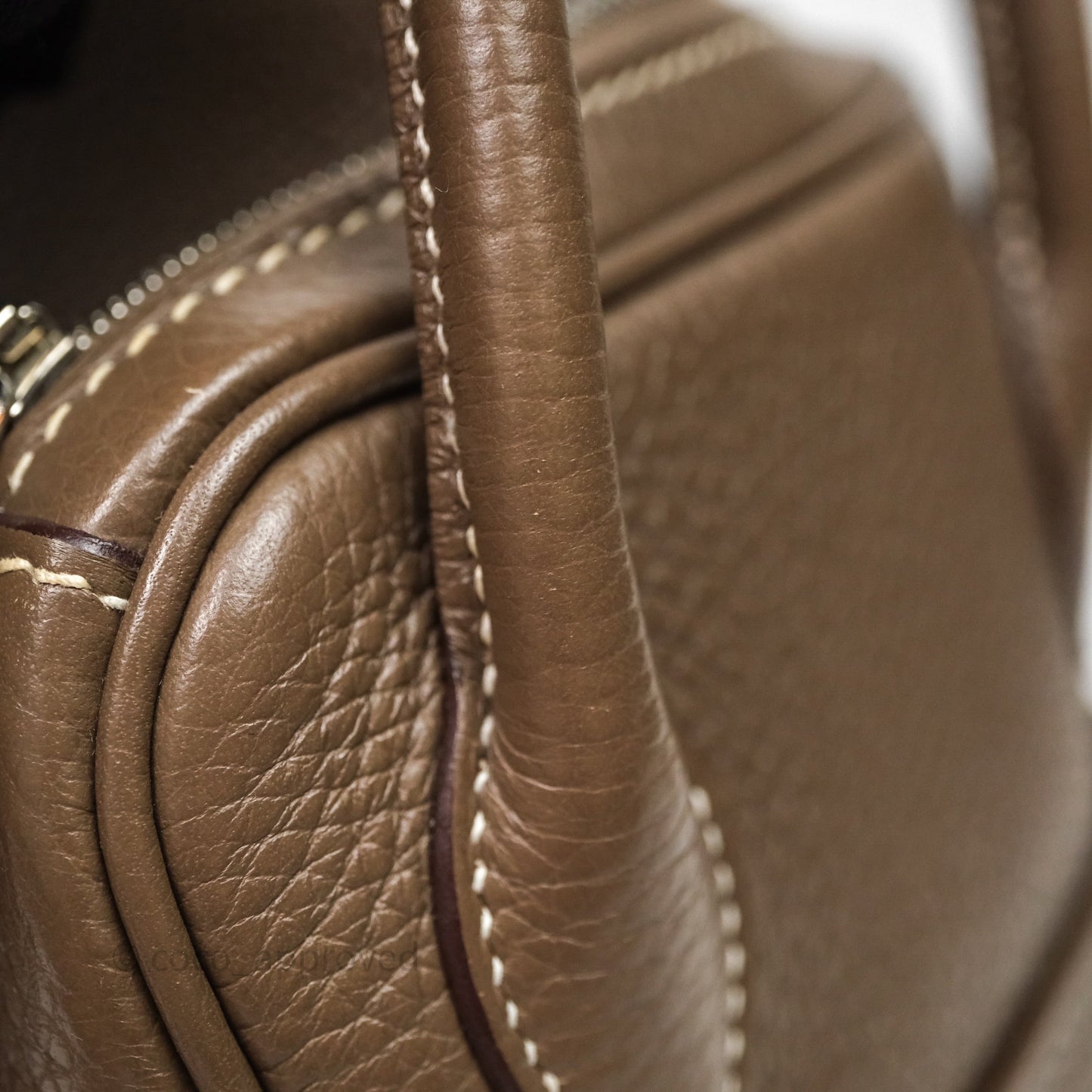 Hermès Lindy 26 Etoupe 18 Clemence Palladium Hardware