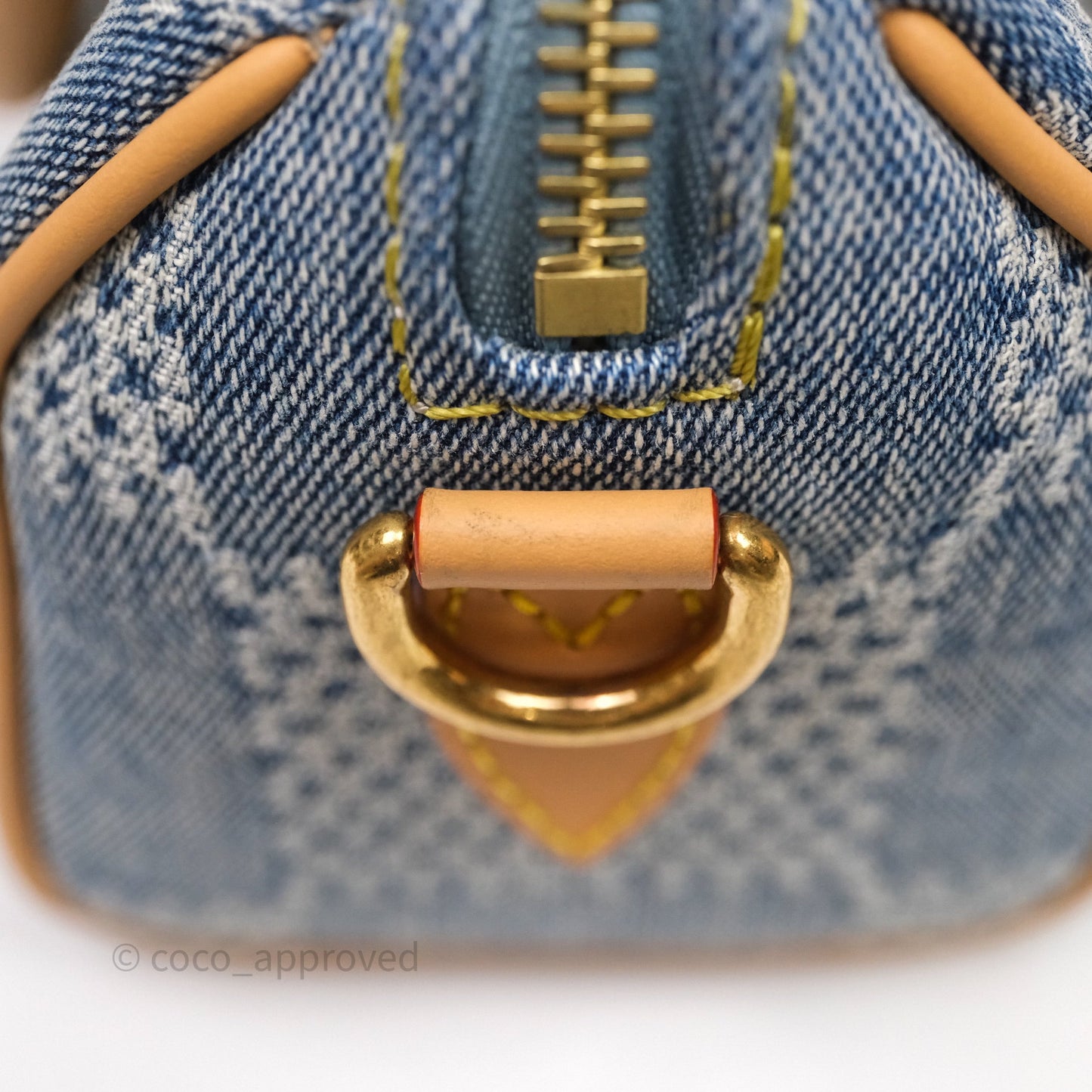 Louis Vuitton Speedy 18 Bandoulière Denim