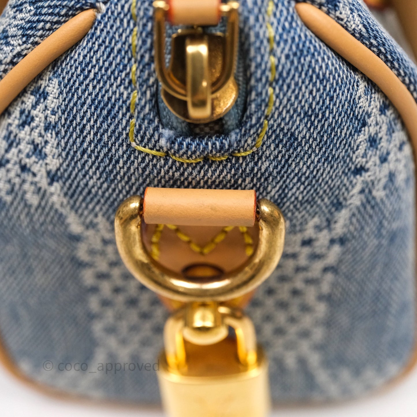 Louis Vuitton Speedy 18 Bandoulière Denim
