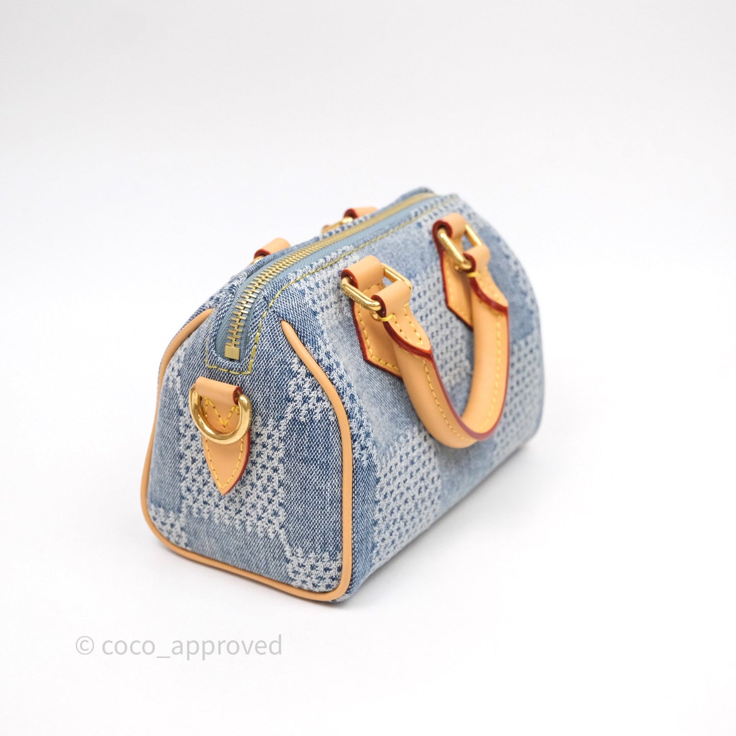 Louis Vuitton Speedy 18 Bandoulière Denim