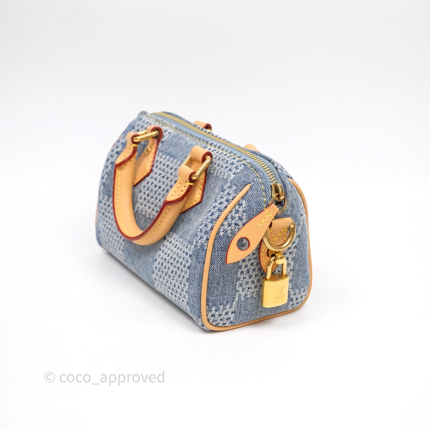 Louis Vuitton Speedy 18 Bandoulière Denim