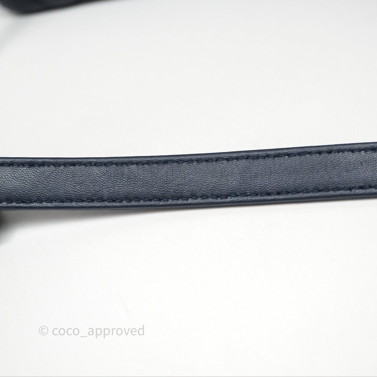 Chanel Small Trendy CC Navy Lambskin Gold Hardware