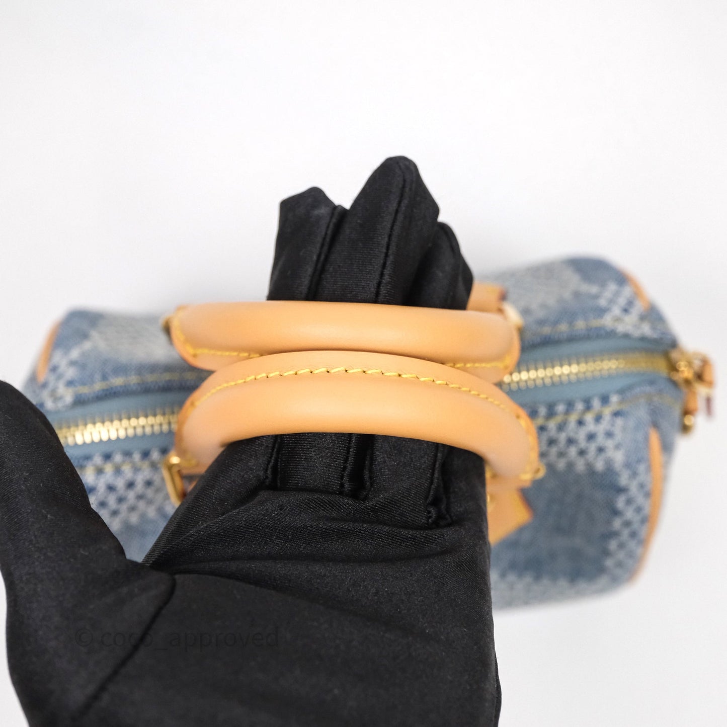 Louis Vuitton Speedy 18 Bandoulière Denim