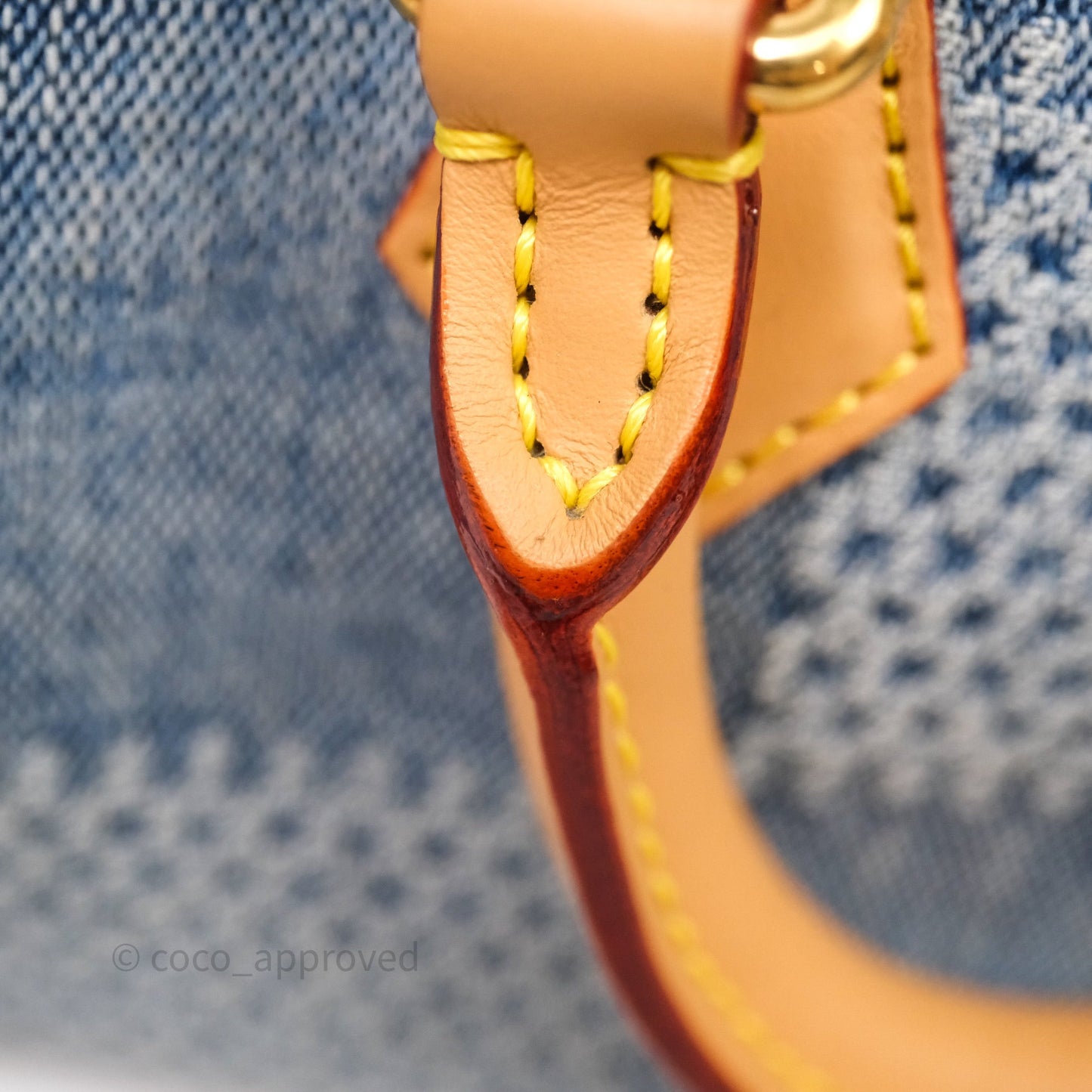 Louis Vuitton Speedy 18 Bandoulière Denim