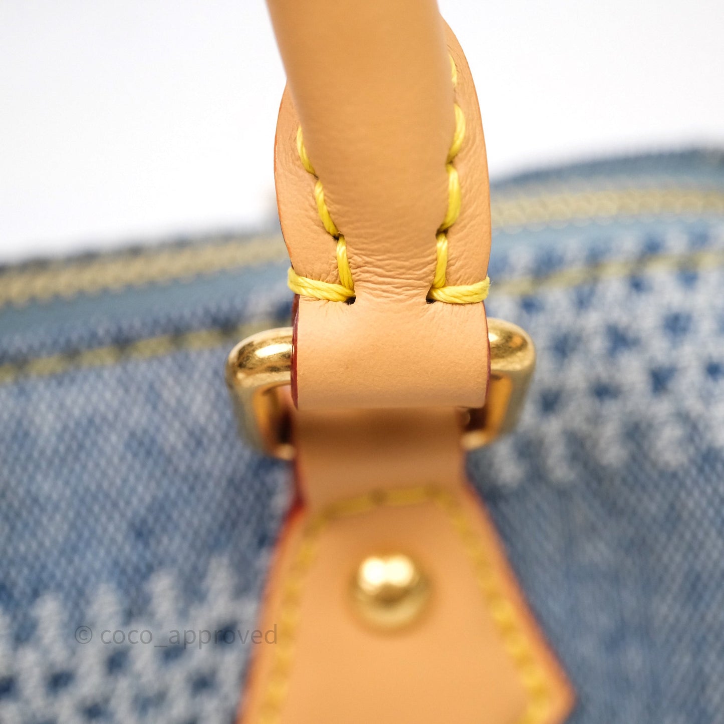 Louis Vuitton Speedy 18 Bandoulière Denim
