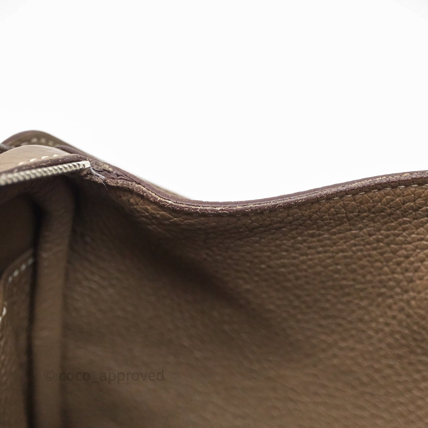 Hermès Lindy 26 Etoupe 18 Clemence Palladium Hardware