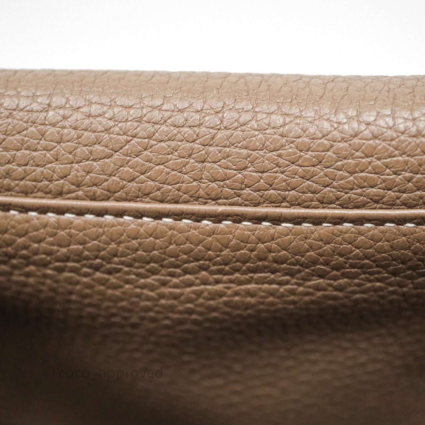 Hermès Lindy 26 Etoupe 18 Clemence Palladium Hardware