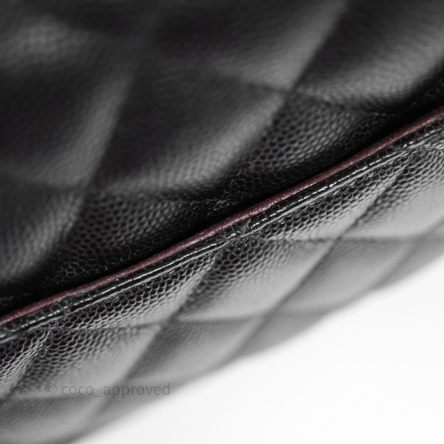 Chanel Mini Rectangular Flap Quilted Black Caviar Gold Hardware