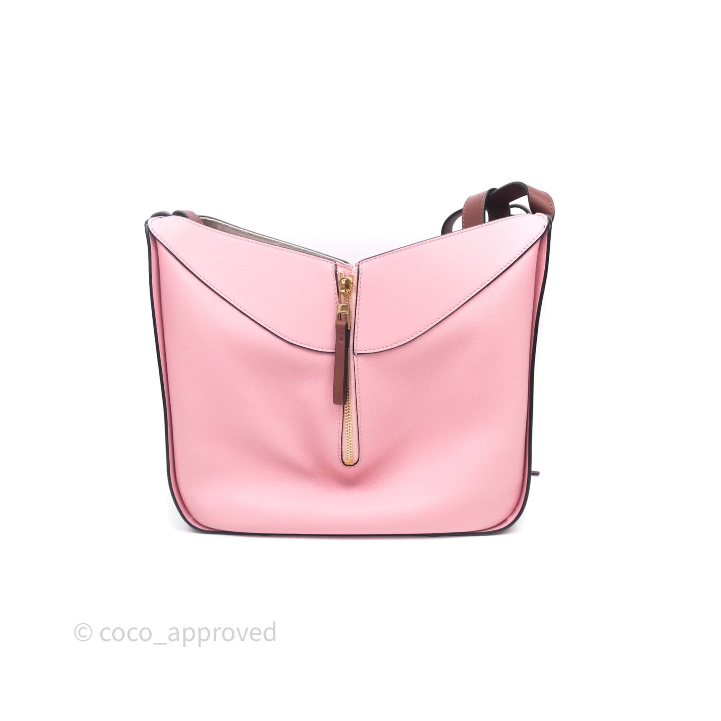 Loewe Small Hammock Shoulder Bag Pink Tan