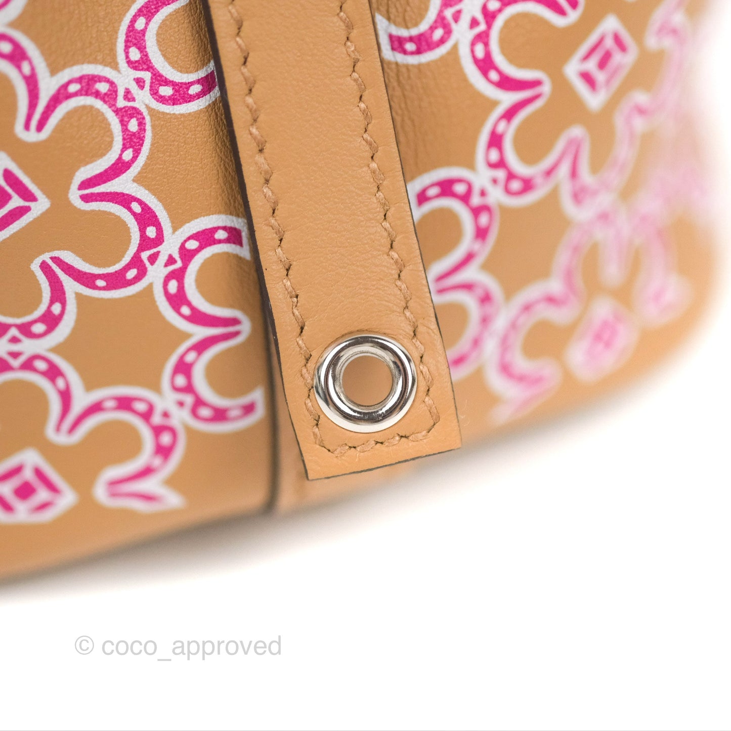 Hermes Micro Picotin 14 Lucky Daisy Chai 0M/Rose 5T Swift Palladium Hardware