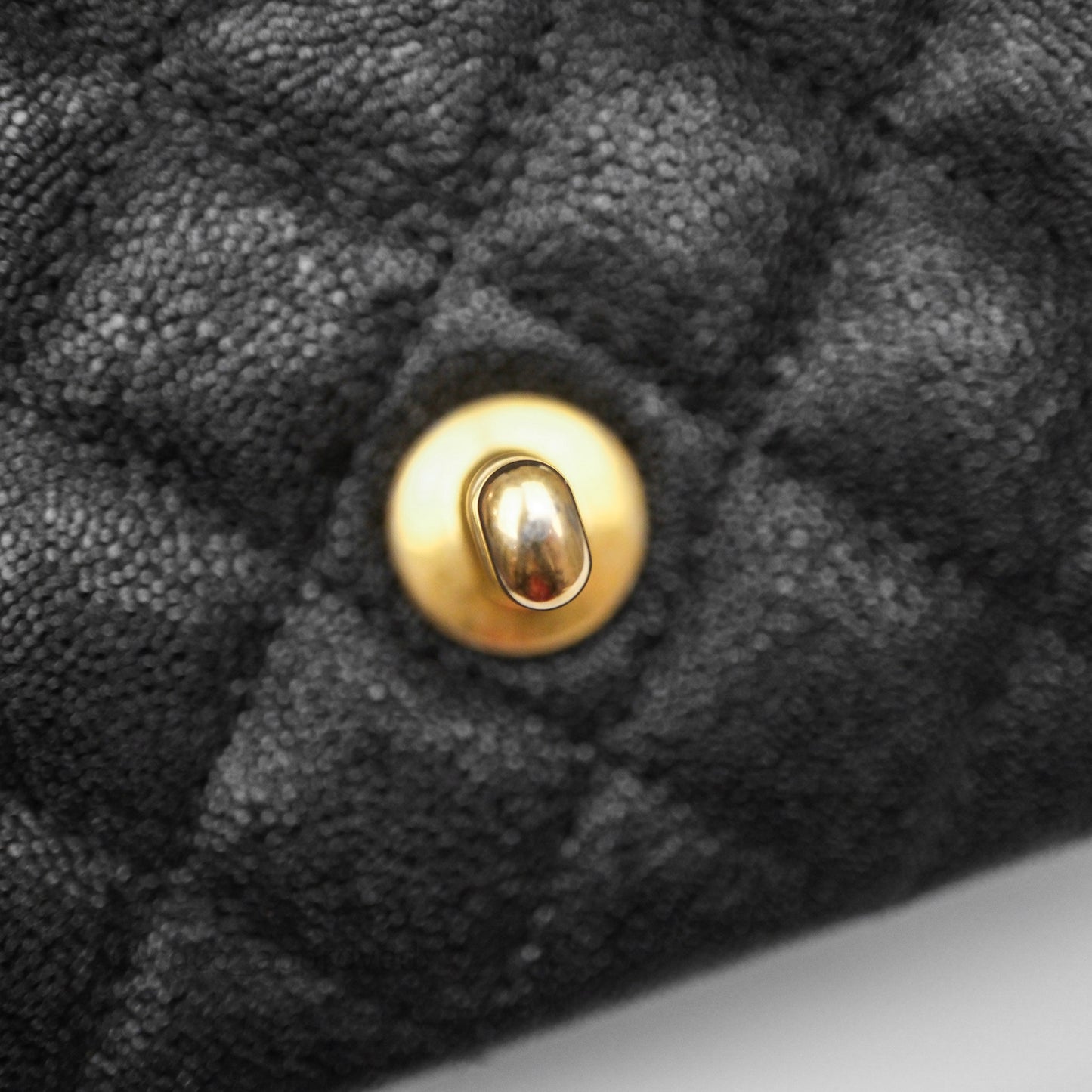 Chanel Top Handle Mini Rectangular Flap Bag Black Caviar Aged Gold Hardware