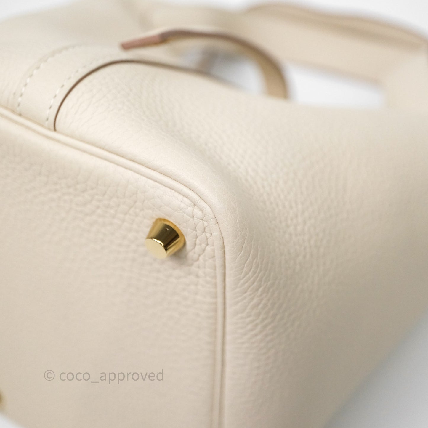 Hermès Picotin Lock 18 Craie 10 Taurillon Clemence Gold Hardware