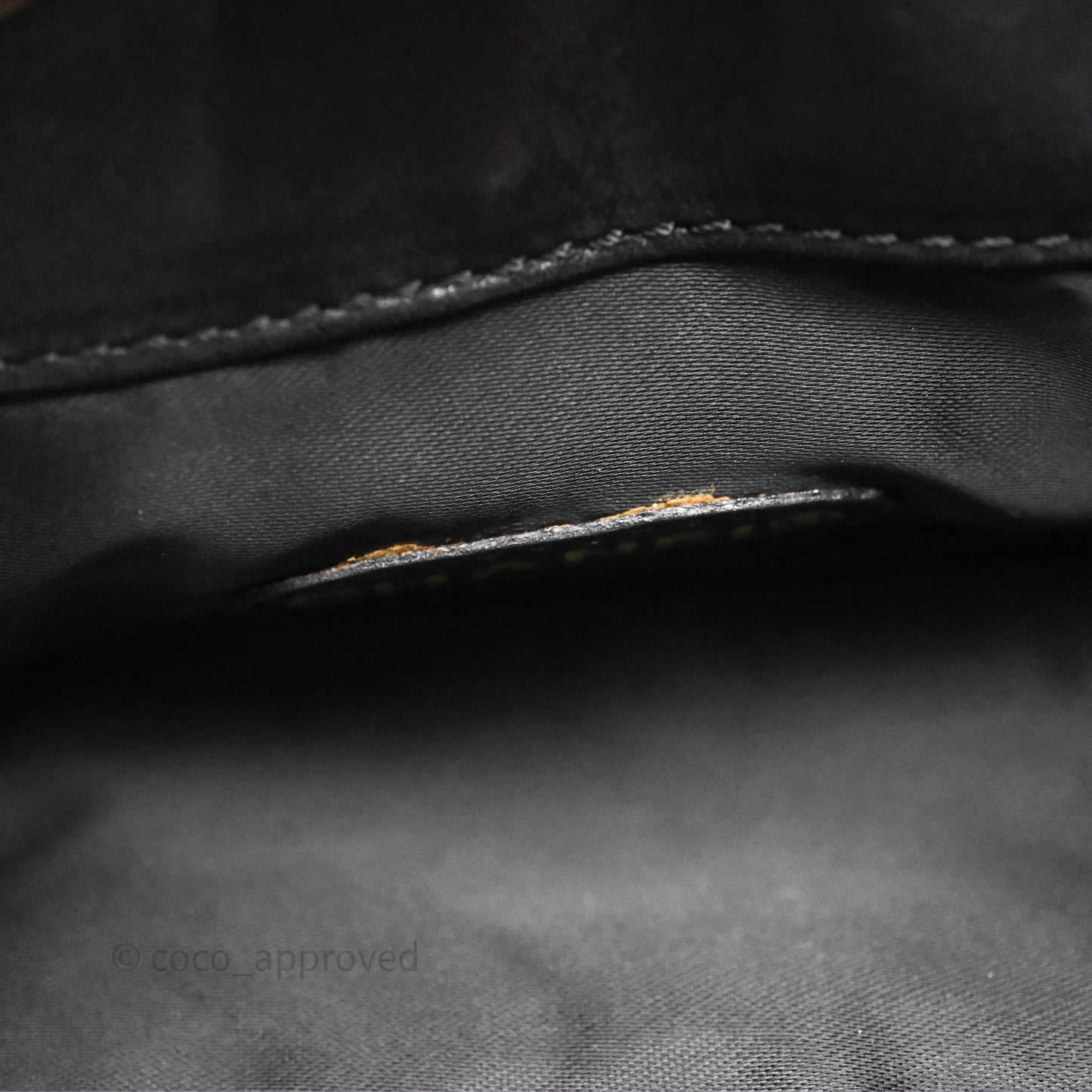 Chanel Vintage Top Handle Ring Bag Black Lambskin