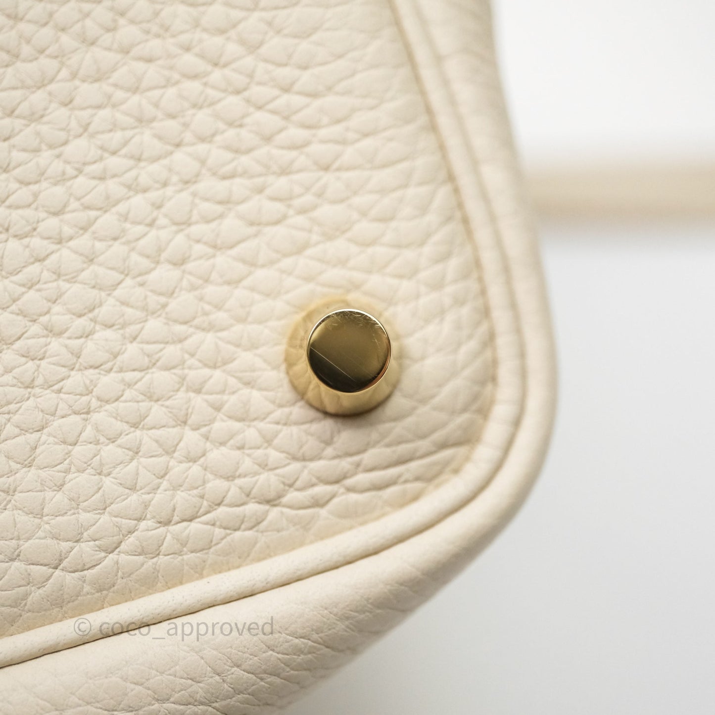 Hermès Picotin Lock 18 Craie 10 Taurillon Clemence Gold Hardware