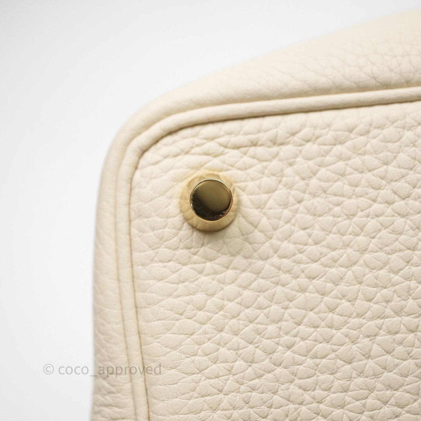 Hermès Picotin Lock 18 Craie 10 Taurillon Clemence Gold Hardware