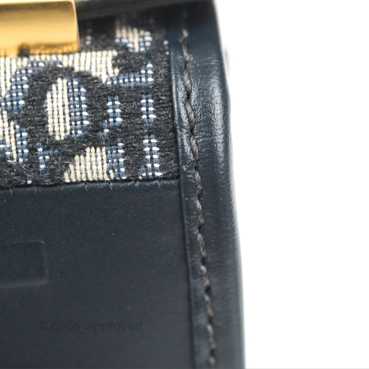 Dior 30 Montaigne Bag Blue Dior Oblique Jacquard