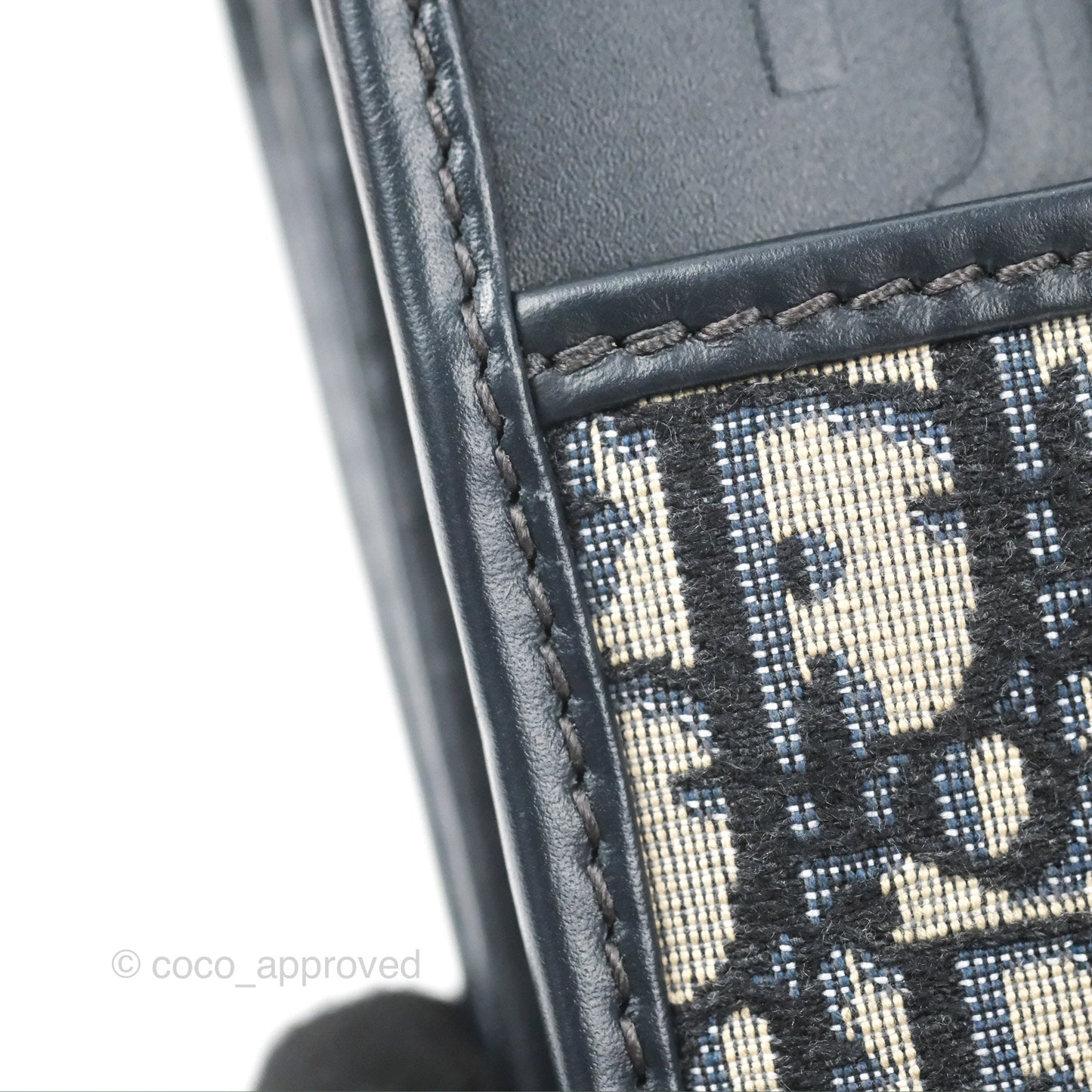 Dior 30 Montaigne Bag Blue Dior Oblique Jacquard