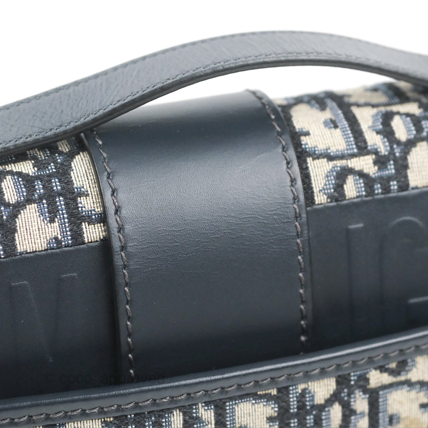Dior 30 Montaigne Bag Blue Dior Oblique Jacquard