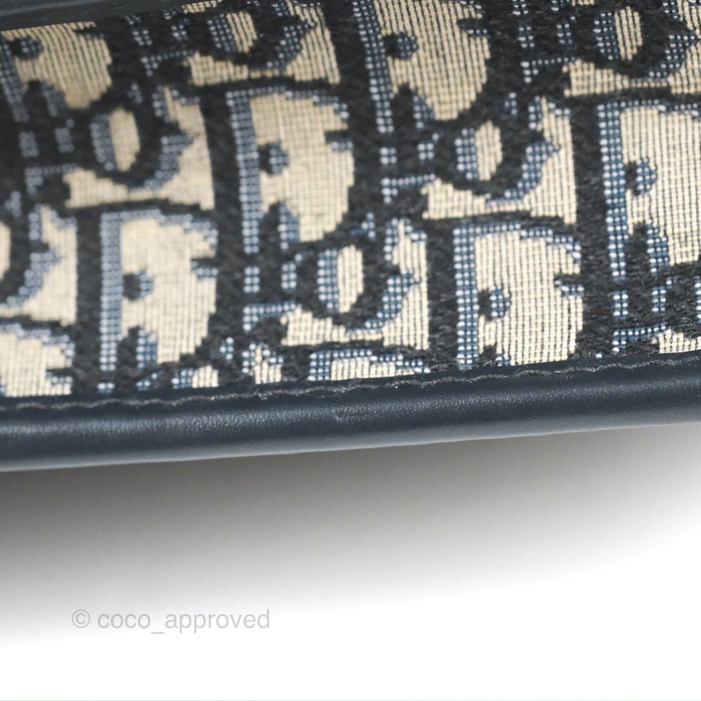 Dior 30 Montaigne Bag Blue Dior Oblique Jacquard