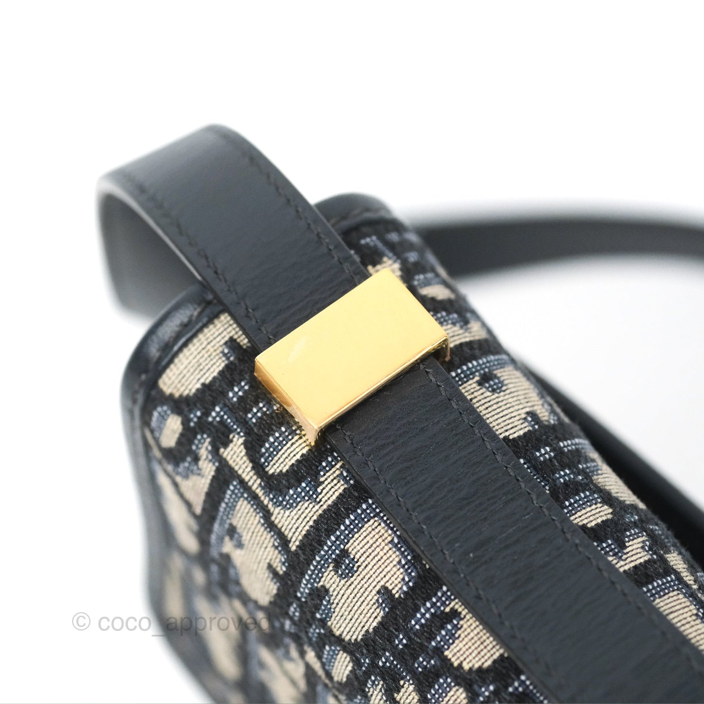 Dior 30 Montaigne Bag Blue Dior Oblique Jacquard